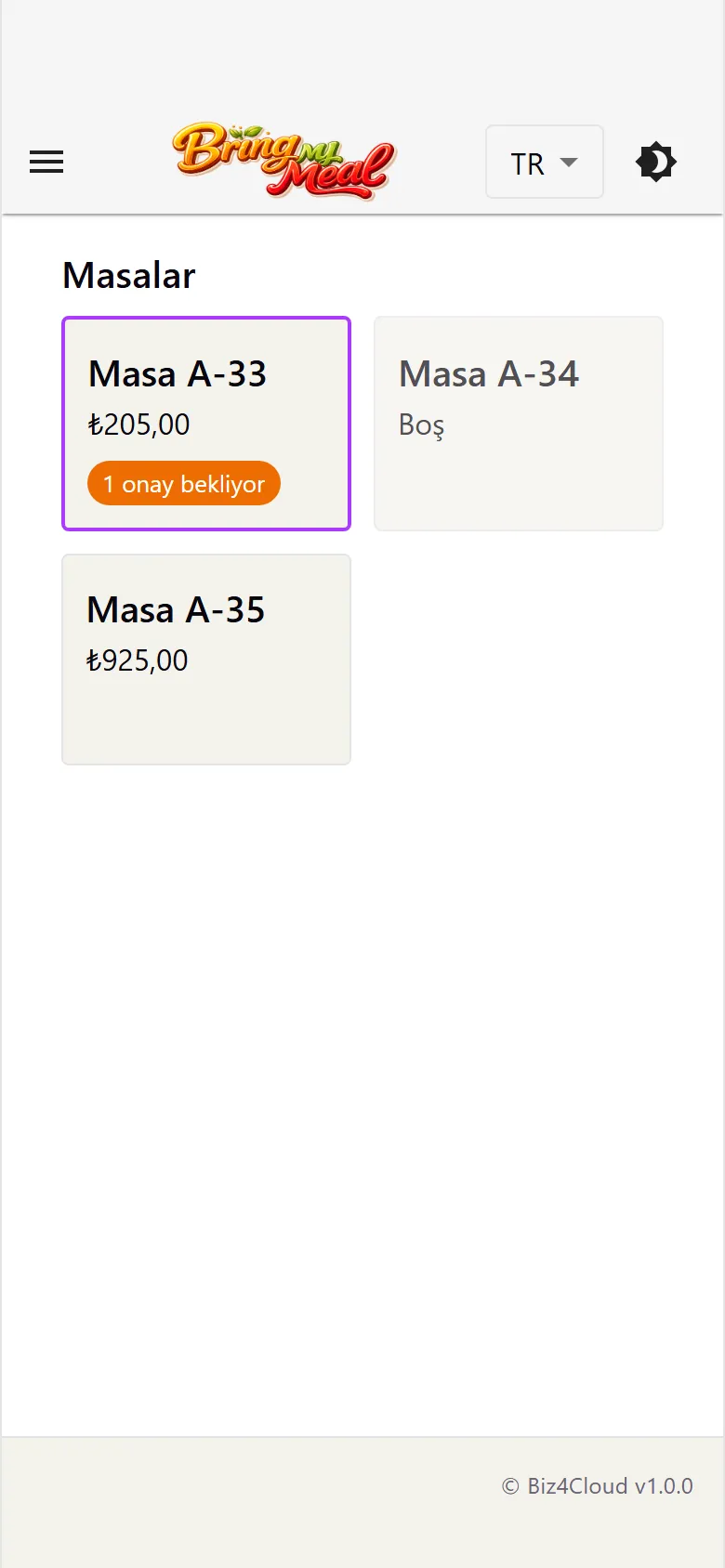 Garson: masalar